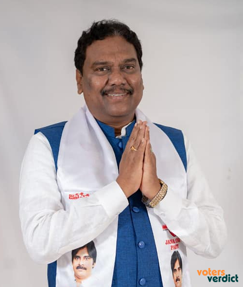 Photo of D.M.R.Sekhar of JanaSena Party Amalapuram Andhra Pradesh