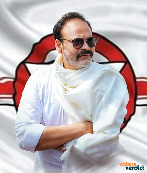 Photo of Konidela Nagendra Babu of JanaSena Party Narsapuram Andhra Pradesh