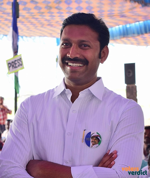 Photo of Y. S. Avinash Reddy of YSR Congress Party Kadapa Andhra Pradesh