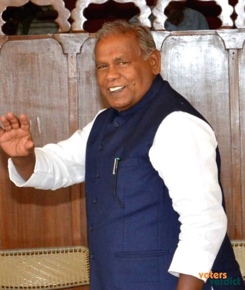 Photo of Jitan Ram Manjhi of Hindustani Awam Morcha Gaya Bihar