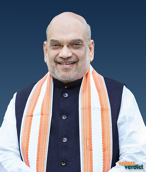 Photo of Amit Shah of Bharatiya Janata Party Gandhinagar Gujarat