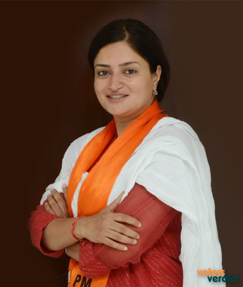 Photo of Poonamben Hematbhai Maadam of Bharatiya Janata Party Jamnagar Gujarat