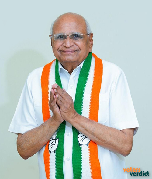 Photo of A. J Patel of Indian National Congress Mahesana Gujarat