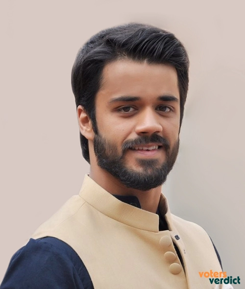 Photo of Bhavya Bishnoi of Indian National Congress Hisar Haryana