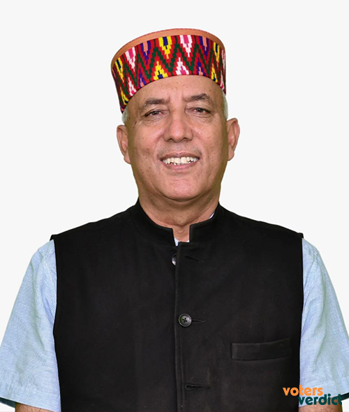 Photo of Brigadier Khushal Thakur of Bharatiya Janata Party Mandi Himachal Pradesh