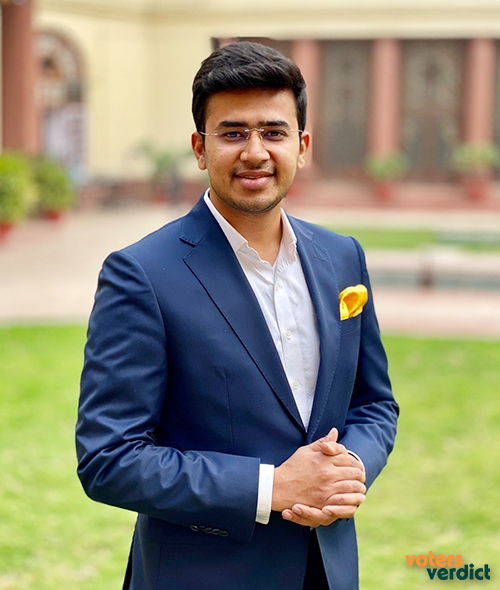 Photo of Tejasvi Surya of Bharatiya Janata Party Bangalore South Karnataka