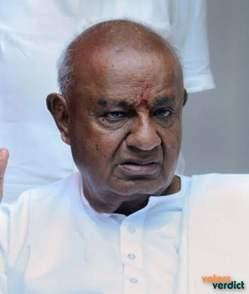 Photo of H. D. Deve Gowda of Janata Dal (Secular) Tumkur Karnataka