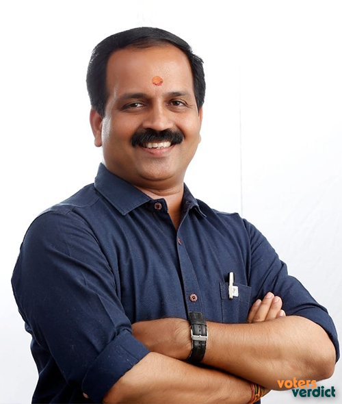 Photo of V. K. Sajeevan of Bharatiya Janata Party Vatakara Kerala