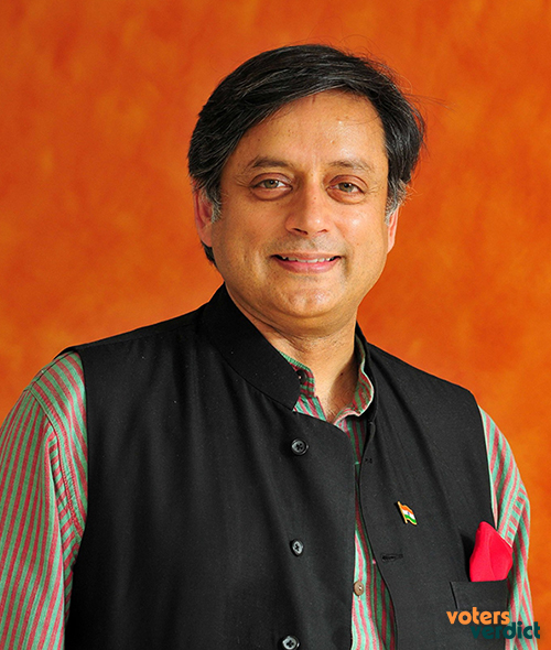 Photo of Dr. Shashi Tharoor of Indian National Congress Thiruvananthapuram Kerala