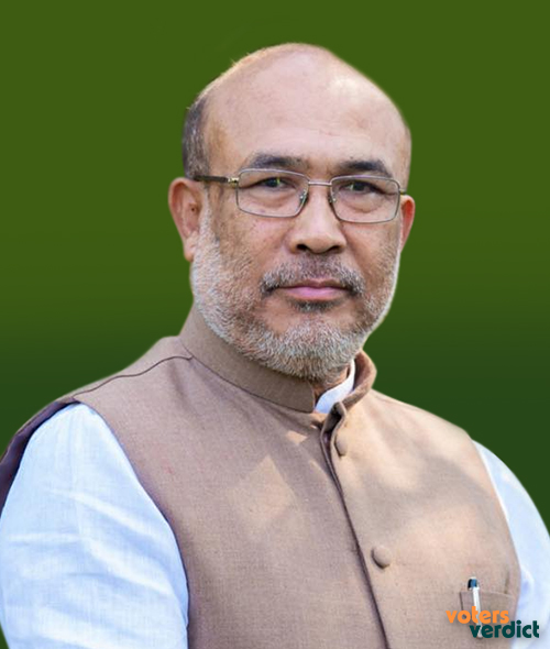 Photo of Nongthombam Biren Singh of Bharatiya Janata Party Inner Manipur Manipur