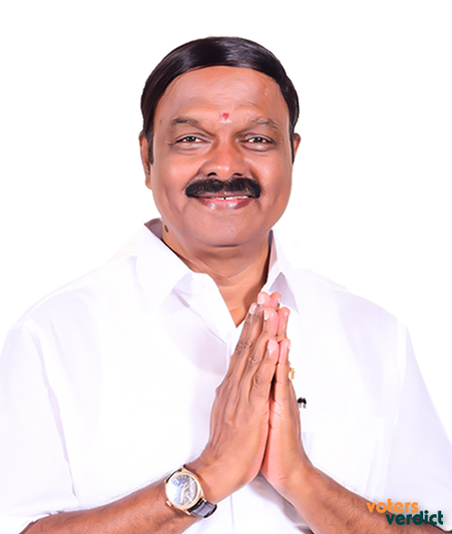 Photo of A. C. Shanmugam of All India Anna Dravida Munnetra Kazhagam Vellore Tamil Nadu