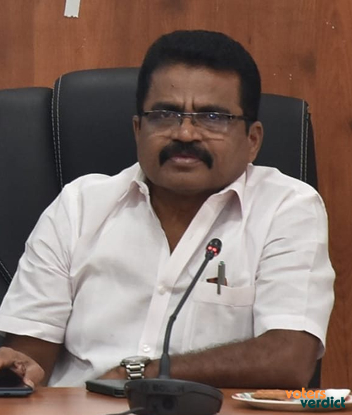 Photo of P. Velusamy of Dravida Munnetra Kazhagam Dindigul Tamil Nadu