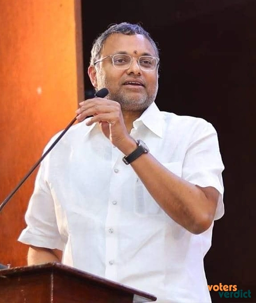 Photo of Karti Chidambaram of Indian National Congress Sivaganga Tamil Nadu