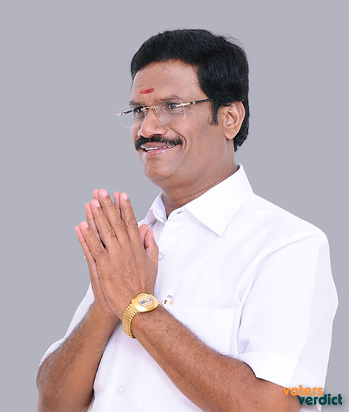 Photo of A. K. Moorthy of Pattali Makkal Katchi Arakkonam Tamil Nadu
