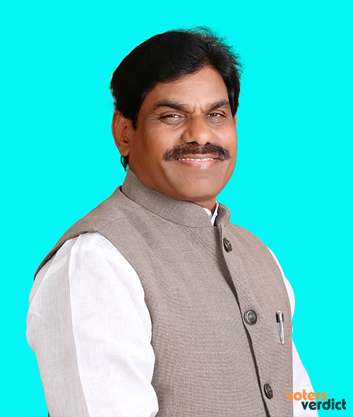 Photo of B. B. Patil of Bharat Rashtra Samithi Zahirabad Telangana