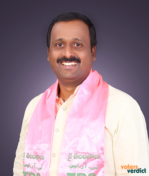 Photo of Pusthe Srikanth of Bharat Rashtra Samithi Hyderabad Telangana