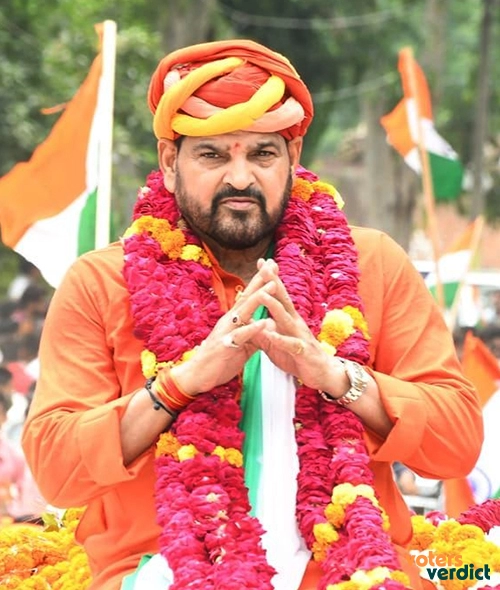 Photo of Brij Bhushan Sharan Singh of Bharatiya Janata Party Kaiserganj Uttar Pradesh