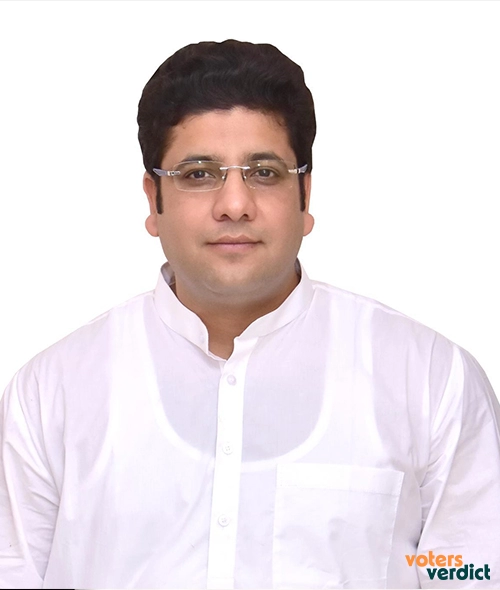 Photo of Sachin Chaudhary of Indian National Congress Amroha Uttar Pradesh